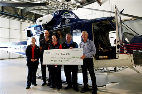 Corinne Millard, James Balharry, Carolyn Overy, Councillor Neil Fisher, Mark Fewtrell.JPG